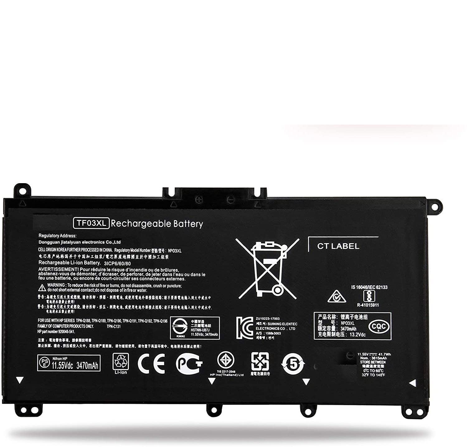 WISTAR 920070-855 Laptop Battery for HP Pavilion 14m-cd0xxx 14m-cd0001dx 14m-cd0003dx 14m-cd0006dx 14m-cd0005dx 14m-cdooo3dx Battery (B09T8YQJP3) Amazon Price History, Amazon Price Tracker
