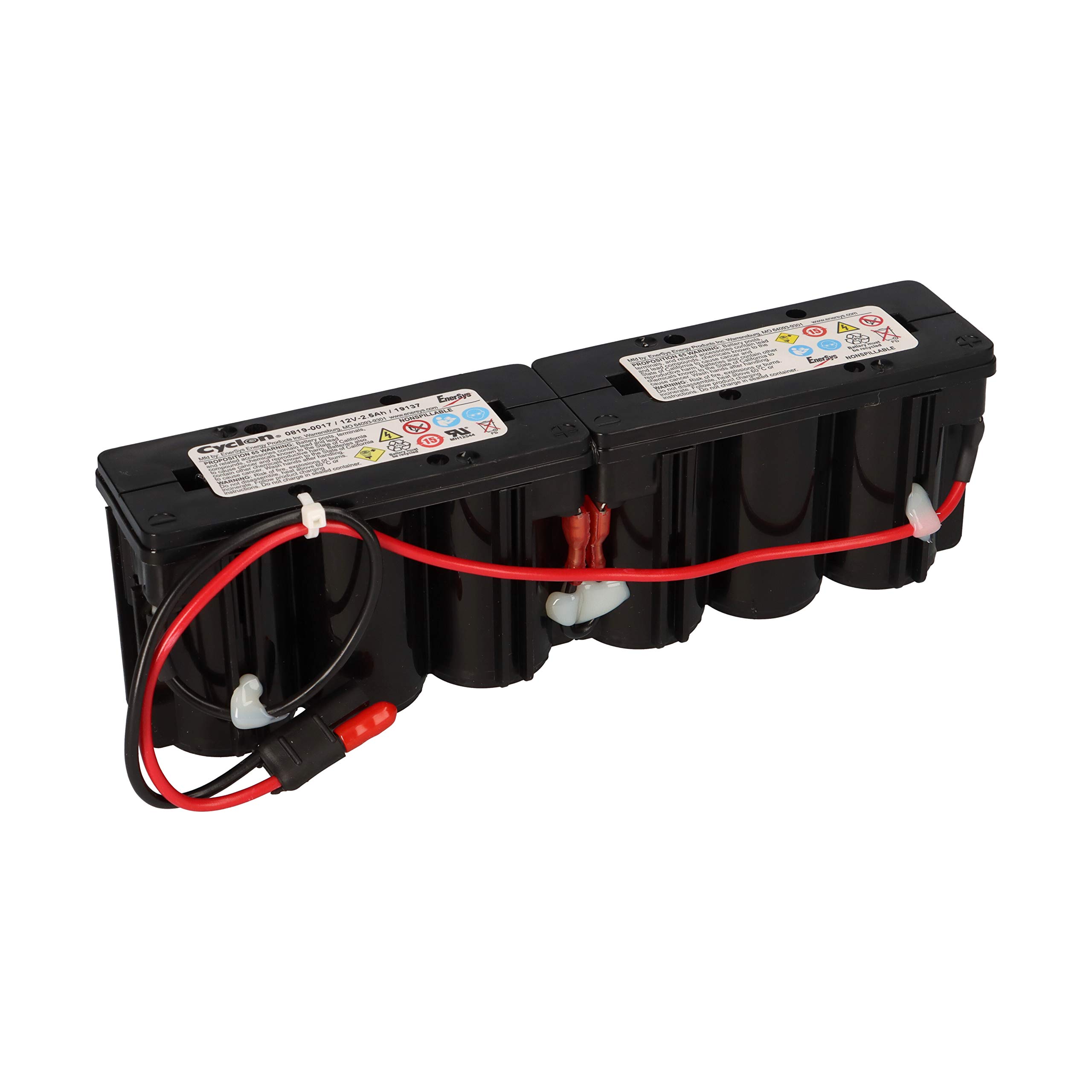 WSB Battery Hawker Cyclon 0819-0017 SAEJ-928A-3 - Monoblock (12 V, 2,5 Ah, plomo PB, conector y cable