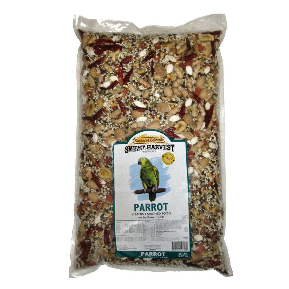 Sweet Harvest Parrot Food Without Sunflower 20lbs