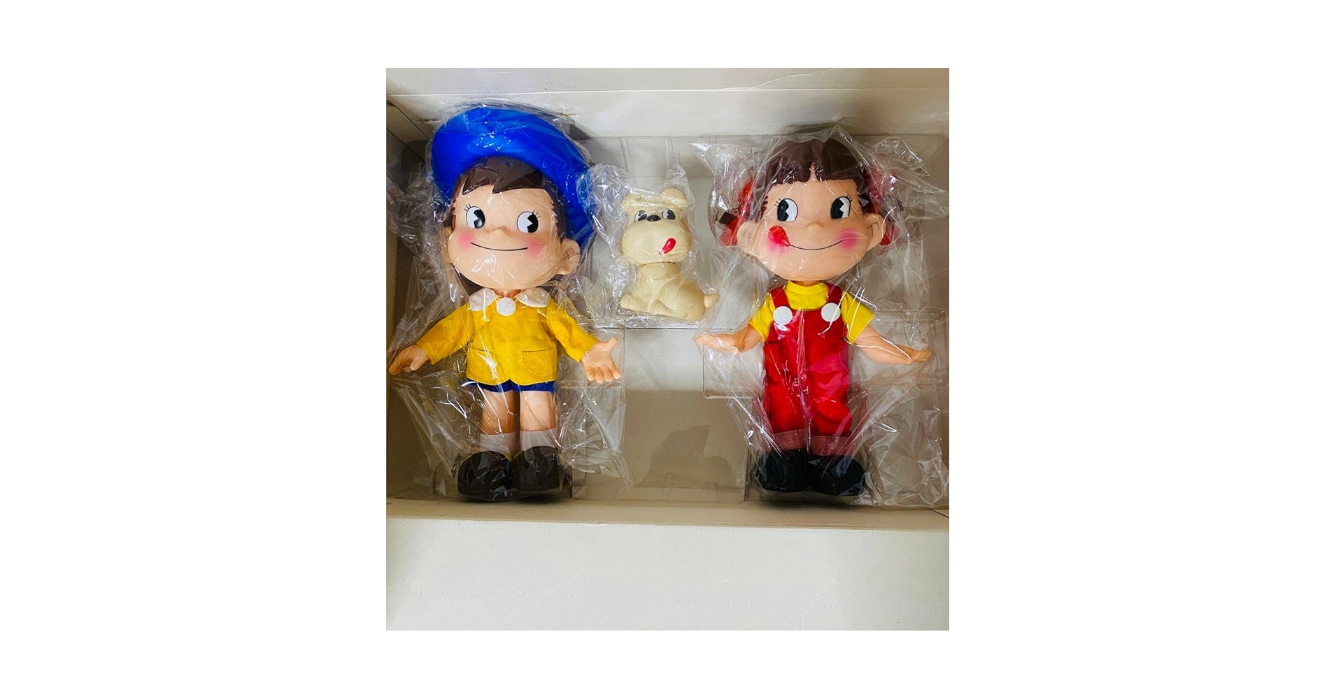 不二家　ペコちゃん　ポコちゃん　犬　懸賞品 Amazon.co.jp: 懸賞品 不二家 ペコちゃん ポコちゃん 犬