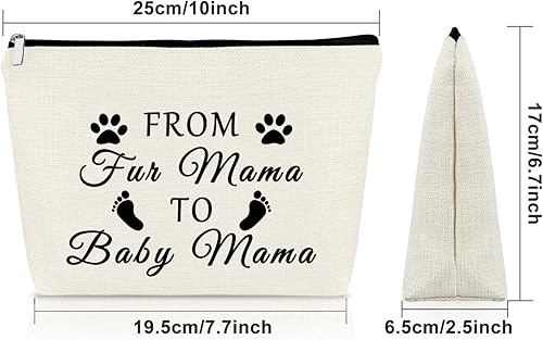 Miniatura 4 de Bolsa de maquillaje para regalar a mamá por primera vez, regalos para el día de la madre, Beige