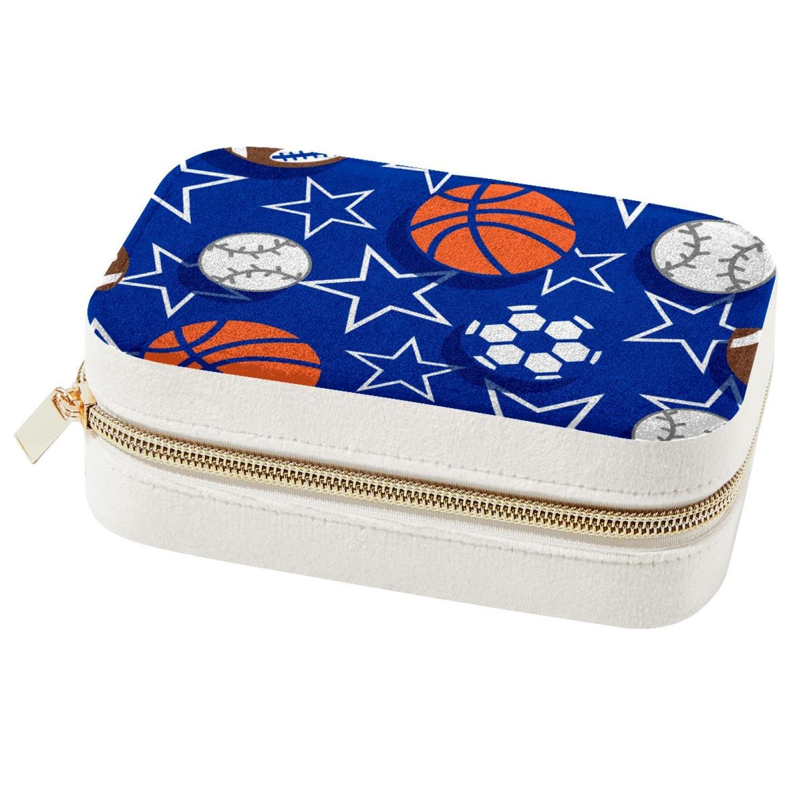 Boîte à bijoux voyage baseball pour vos déplacements