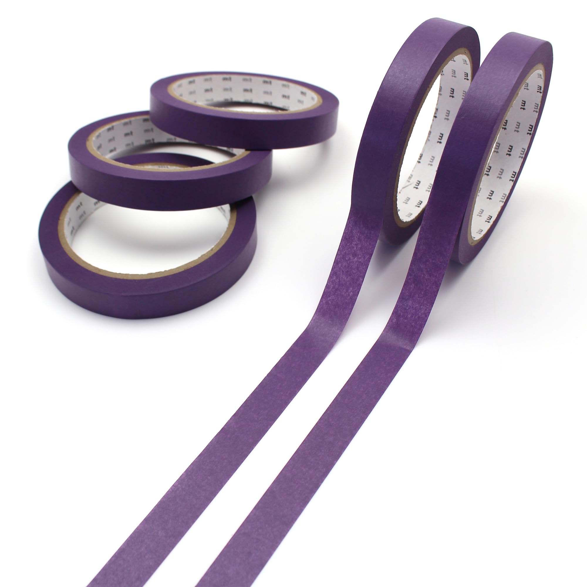 [Amazon.co.jp Exclusive] mt Large Core Grape 5-Roll Pack (Strong Adhesive/Washi Paper), Wrapping Gift (Official Seller/Large Capacity), Kamoi Kakoshi, Solid/Purple, Purple/Masking Tape, Masking Tape :