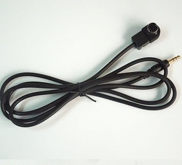 Car CD Player Aux Cable 1.5 m Input Adapter Compatible with Alpine KCA-121B AI-Net CD CDA9857 CDA9886 CDA9807 CDA9805 CDA7893 IVA-D900