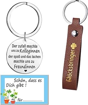 Abschiedsgeschenk Set Kollegen - 'Auf Ins Nächste Abenteuer' Kosmetiktasche & Schutzengel Schlüsselanhänger