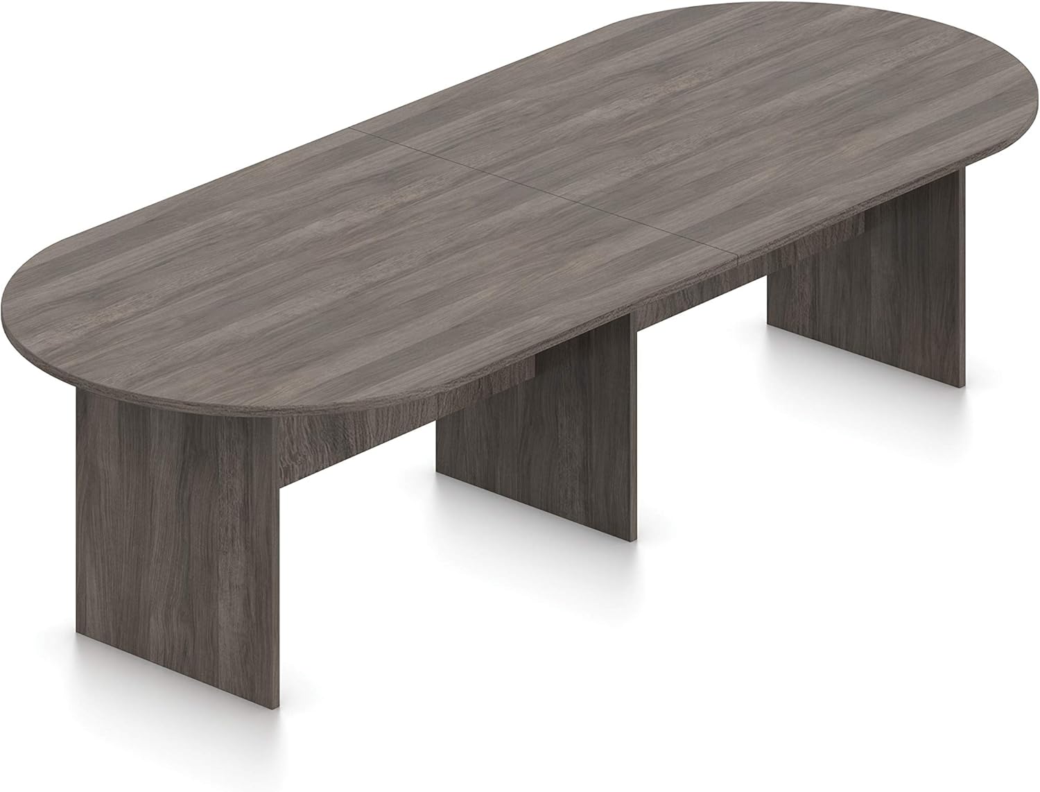 OTG 10ft Racetrack Shaped Conference Table in Artisan Grey Finish