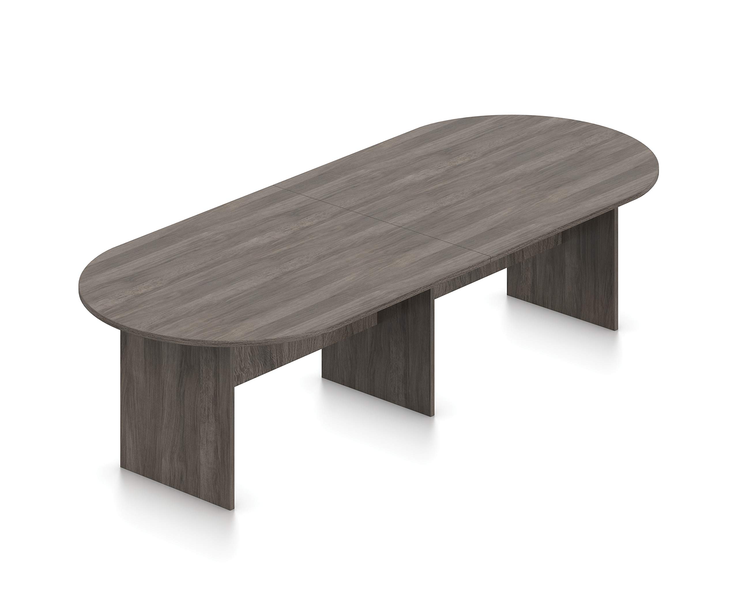OTG 10ft Racetrack Shaped Conference Table in Artisan Grey Finish