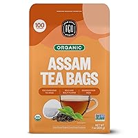 Vista 9 de FGO Té de rooibos orgánico, bolsitas de té ecológicas, 100 unidades, el embalaje puede variar (paquete de 1)