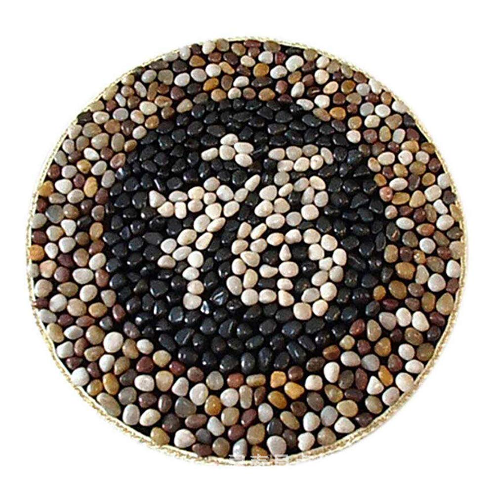 砂利 水槽用 自然玉 底砂 石 4~6cm 彩り石 天然五色石 鑑賞 約1kg 砂利 水槽用 自然玉 底砂 石 4~6cm 彩り石 天然五色石