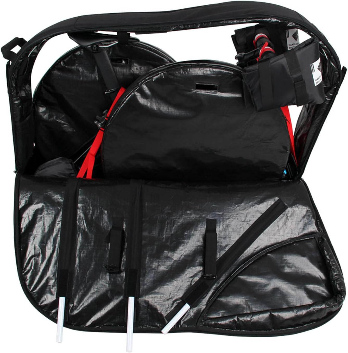 Sports Cycling Triathlon Bike Travel Bag, Air Transport Bicycle Case,No Need to Remove the Handlebar Suitcase