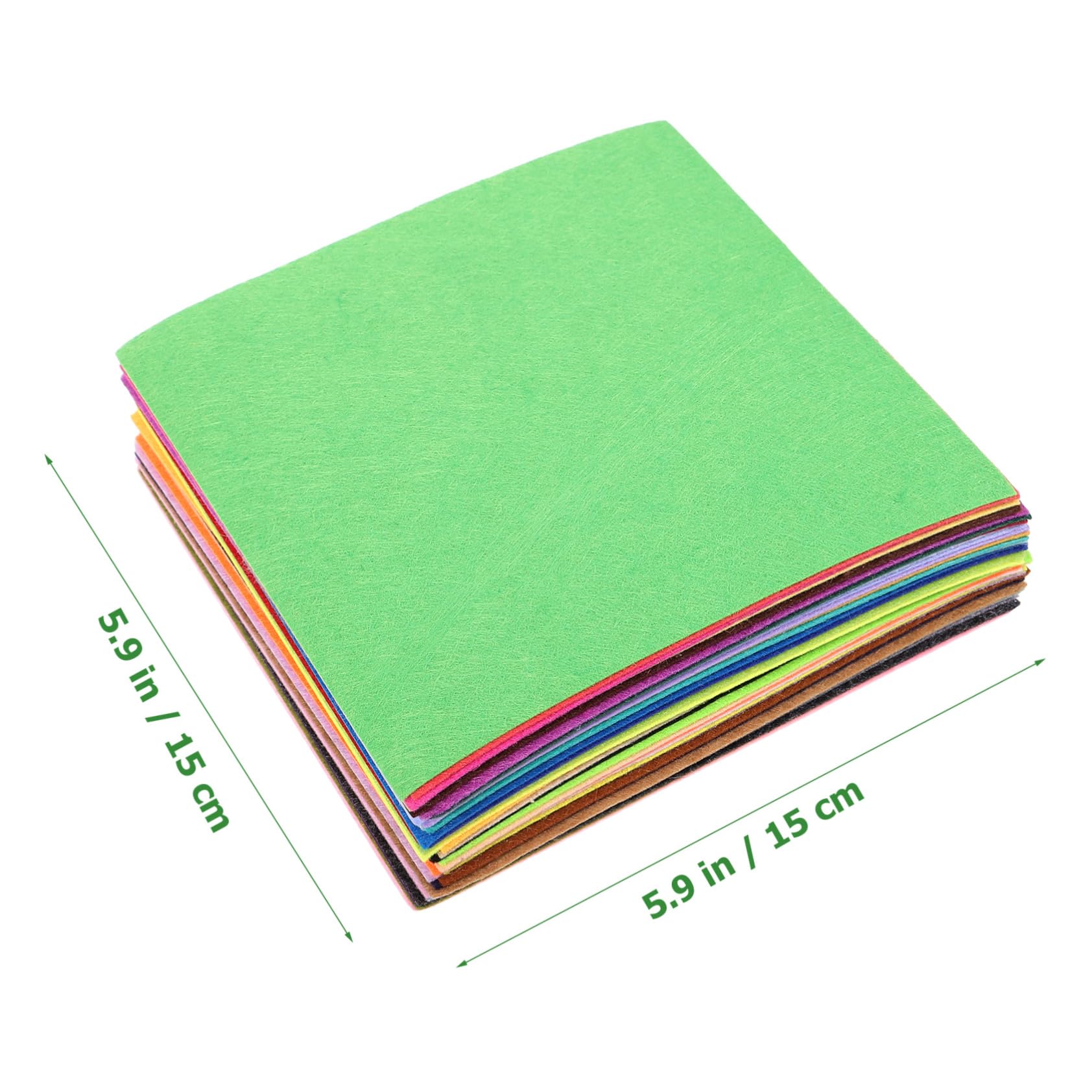 ARTIBETTER 5 Set Panni in Feltro Fai Da Te Per La Scuola Tessuto Colore Tessuti Per Cucire Materiale Di Colorato Artigianato Il Peluche Creazione Mestiere 40 Fogli*5