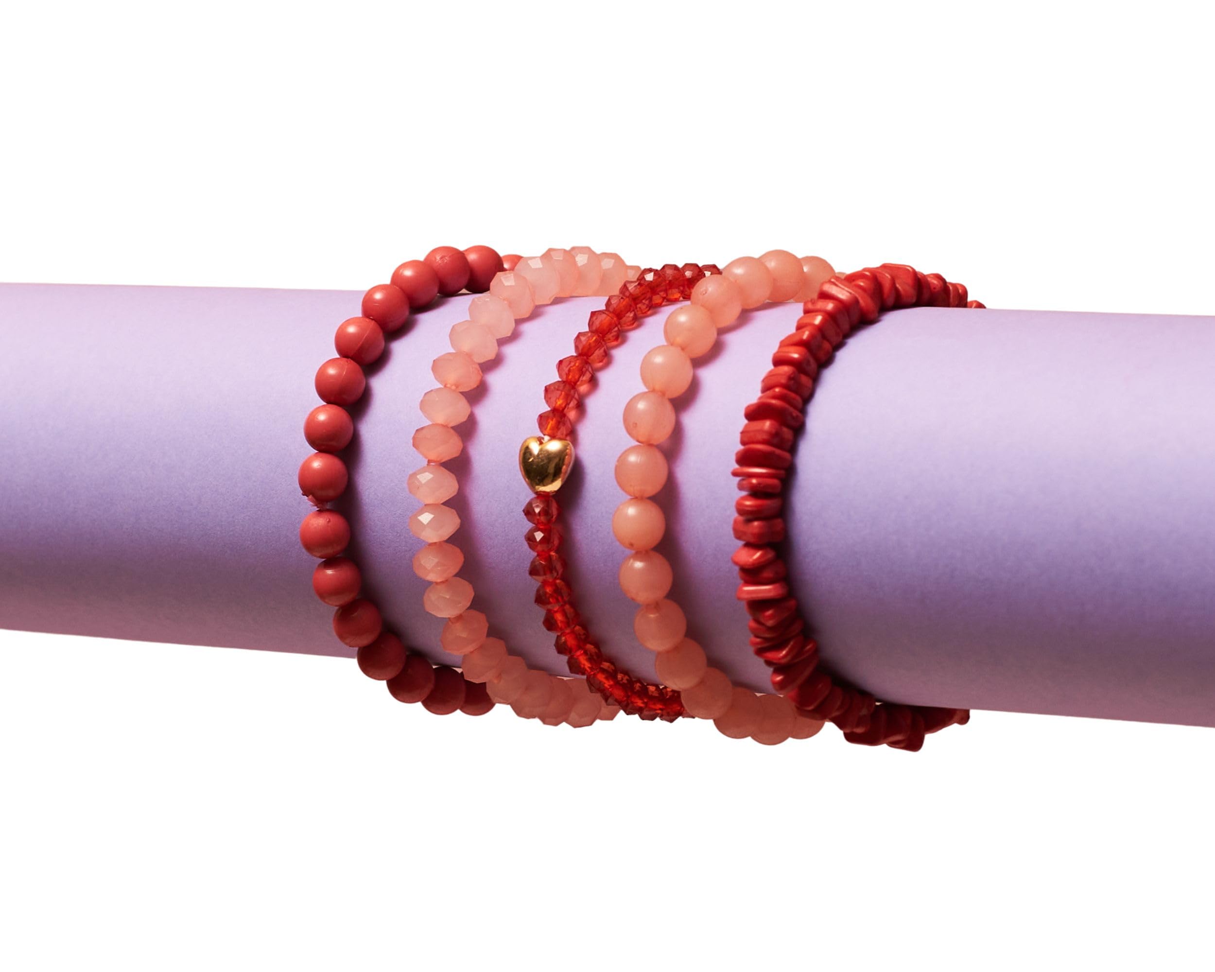 SALTY Fashion Rosy Flare Wrap Bracelet for Women & Girls | Pack of 5 | Wrist Band | Hand Cuff | Adjustable | Fancy | Stylish | Birthday Gift | Aesthetic Jewellery | Accessories for Everyday Wear (B0CWXQQ13D) Amazon Price History, Amazon Price Tracker