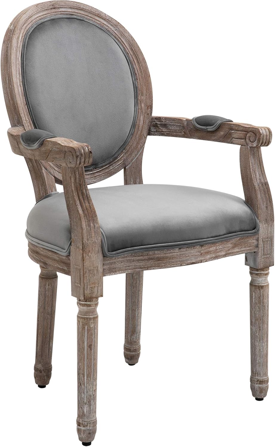 Buy Homcom Vintage Dining Chair With Round Back Buy Homcom Vintage Dining Chair With Round Back