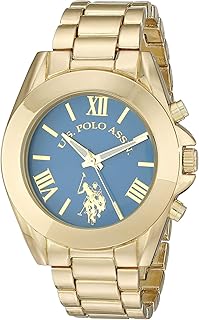 U.S. Polo Assn. USC40048 - Orologio da polso donna, Lega, colore: Oro