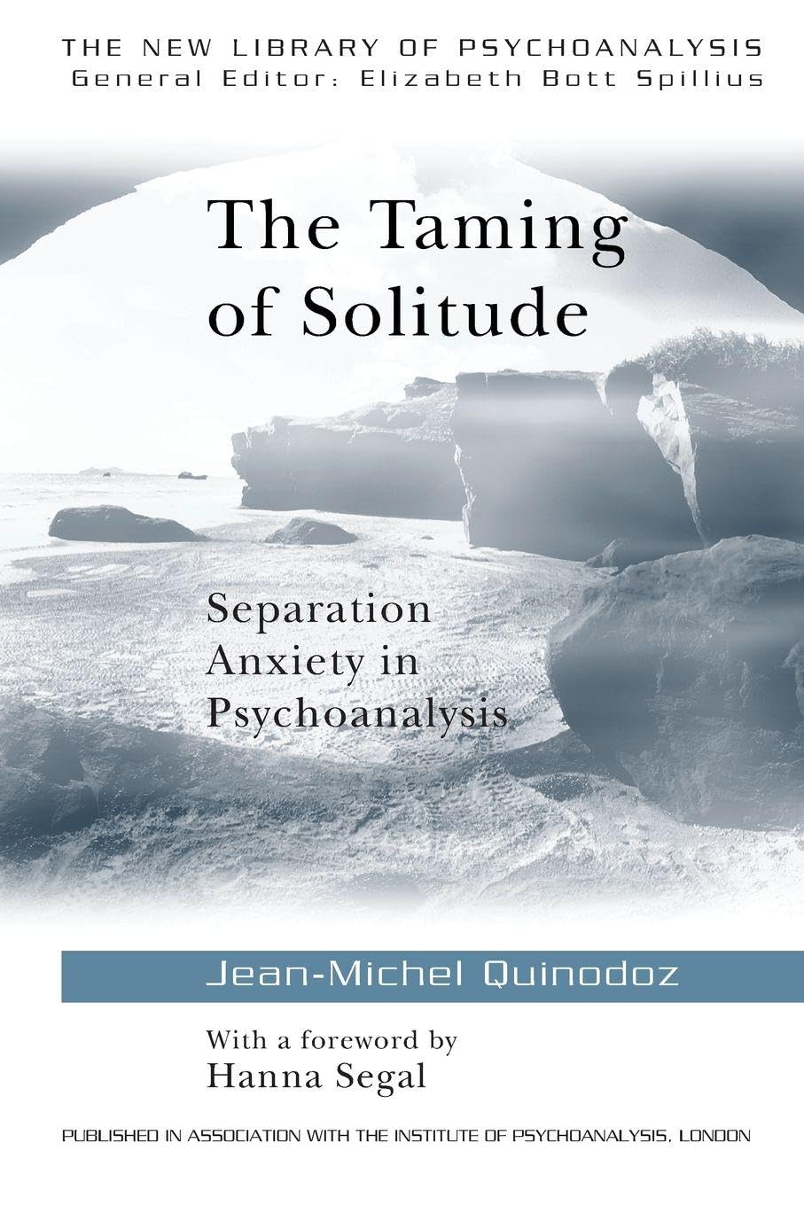The Taming of Solitude by Jean-Michel Quinodoz PAPERBACK 9780415091541