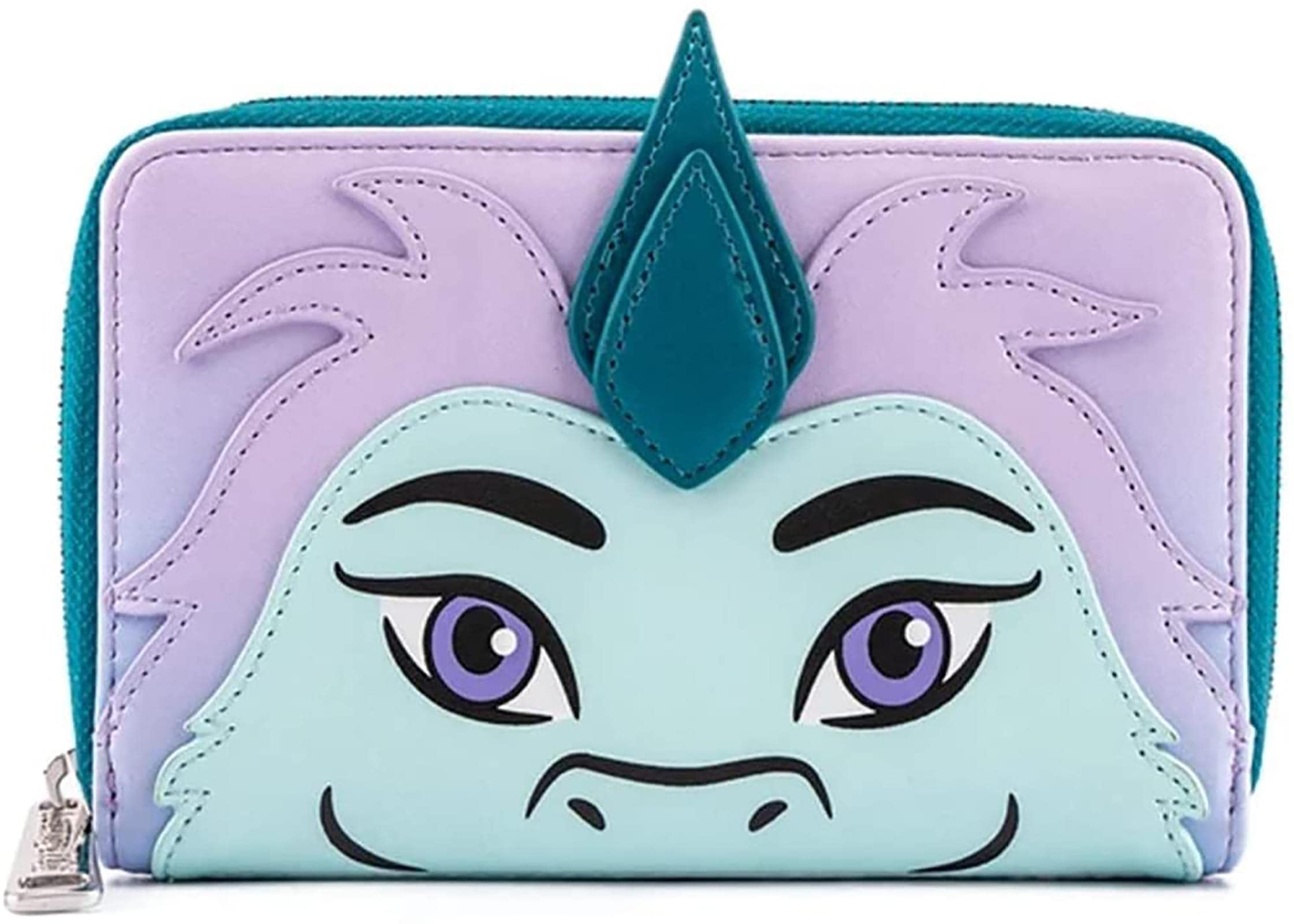 Portefeuille Sisu Disney Raya par Loungefly - Compagnon Violet Zippé Medium
