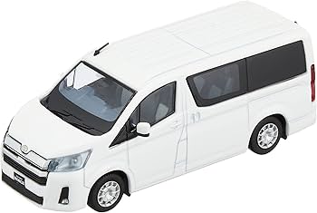 Amazon | MODEL 1 1/64 トヨタハイエース300 海外仕様 ホワイト 完成品