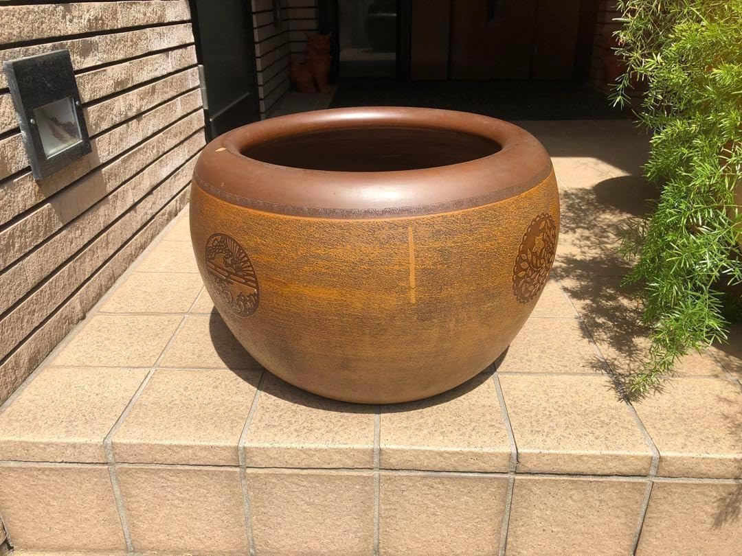 植木鉢 鉢カバー プランターカバー メダカ鉢 定価45,800円 美術品 Amazon.co.jp: 植木鉢 鉢カバー プランターカバー メダカ鉢 定価