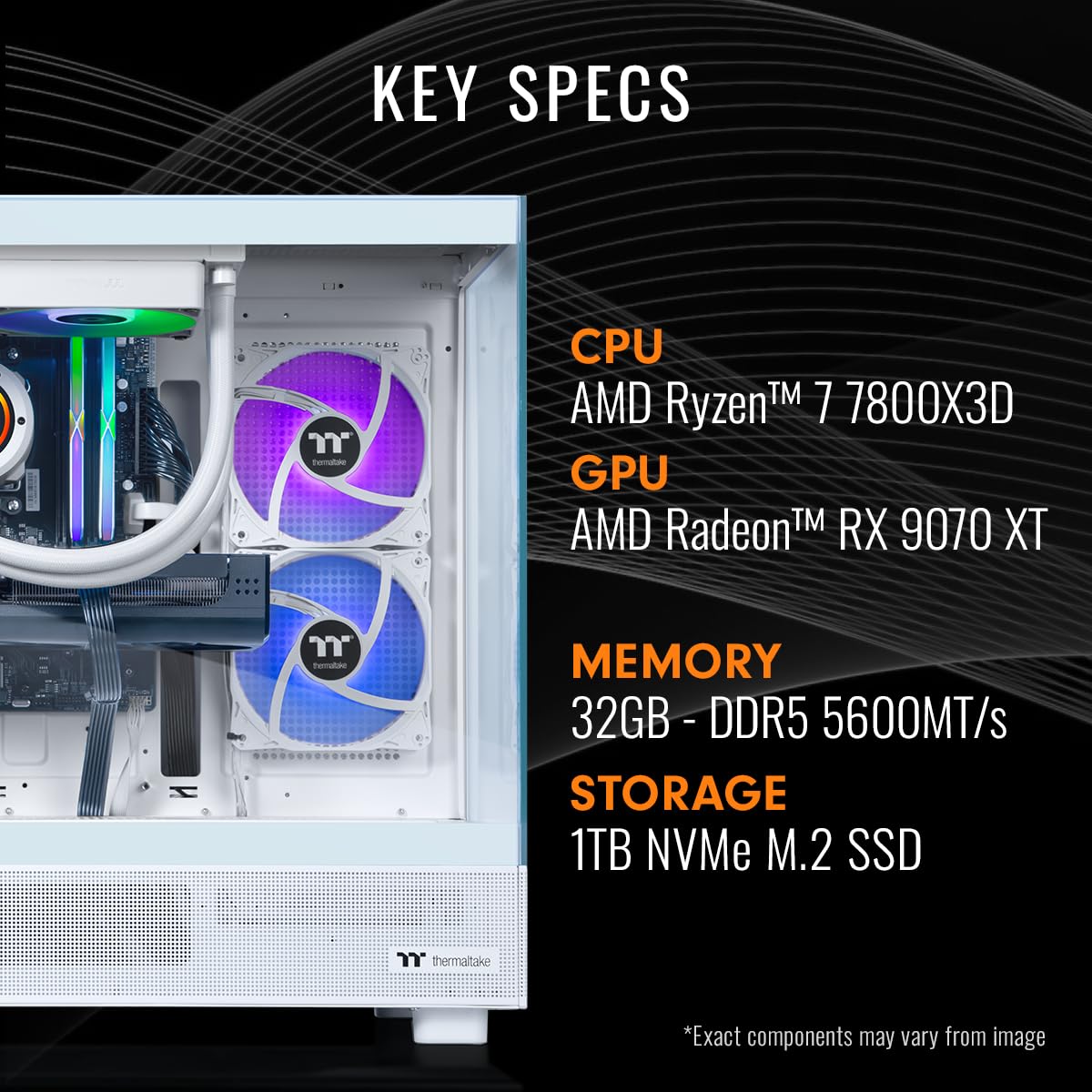 Amazon.com: Thermaltake LCGS View 7897XS-270 Gaming Desktop