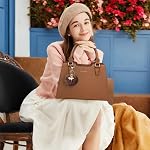 IGOLUMON Top-Handle Handbag Leather Purses for Women Waterproof Crossbody Womens Handbags Anti Theft Tote Purse Ladies