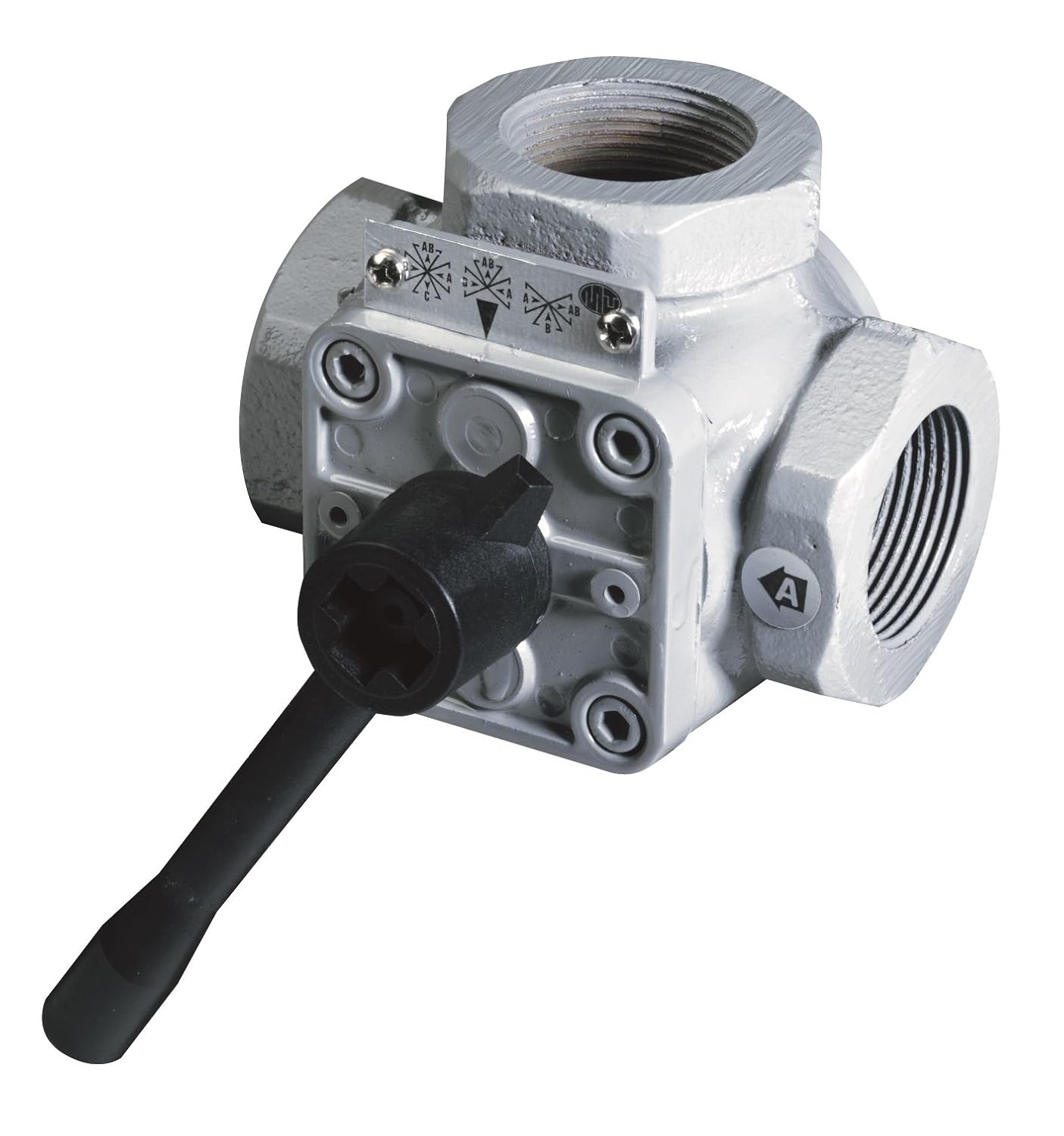 Valvola Miscelatrice A 4 Vie Motorizzabile Serie 2000 - Per Impianti Riscaldamento - Foto 4