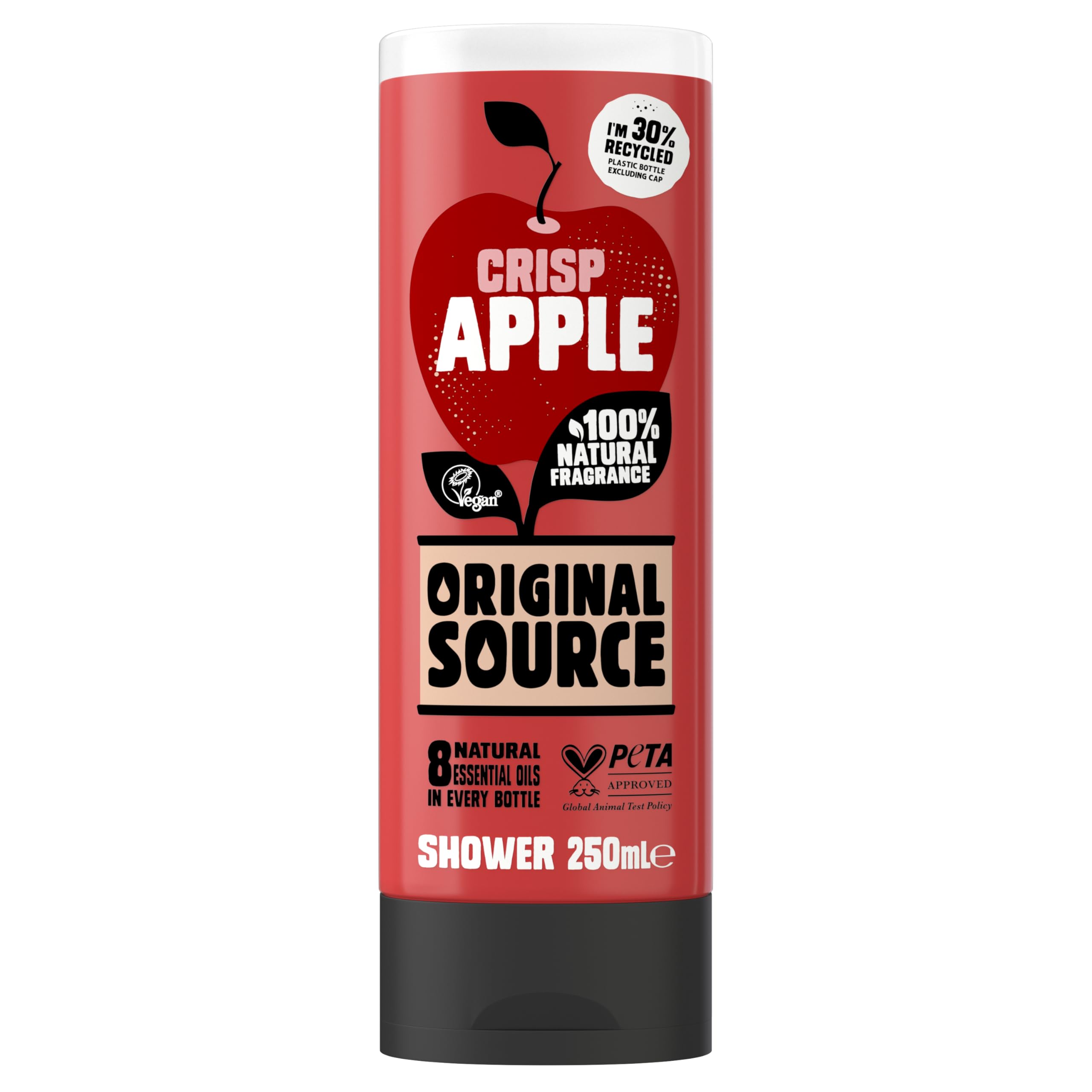 Original Source Crisp Apple Shower Gel with 100% Natural Fragrance, Vegan Shower Gel, Paraben Free Body Shower Wash - Image 3
