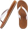Chanclas ONCAI para mujer con soporte de arco, plantilla tipo yoga, cómodas para playa y caminar, suela de goma, tallas US 5-11 1