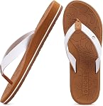 ONCAI Women's Flip Flops Arch Support Yoga Mat Summer Beach Woman Thong Sandals with Orthotic Rubber Soles(US Size 5-11)