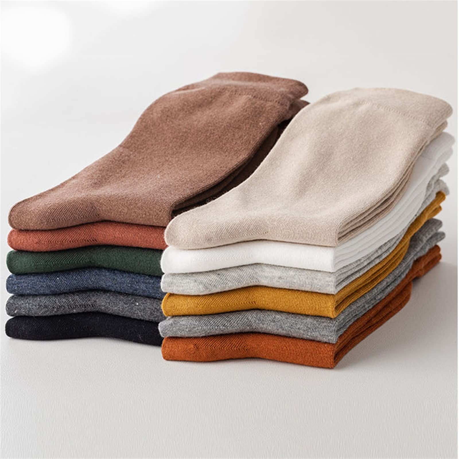 Chaussettes en coton idéales pour le style Harajuku casual et vos journées business