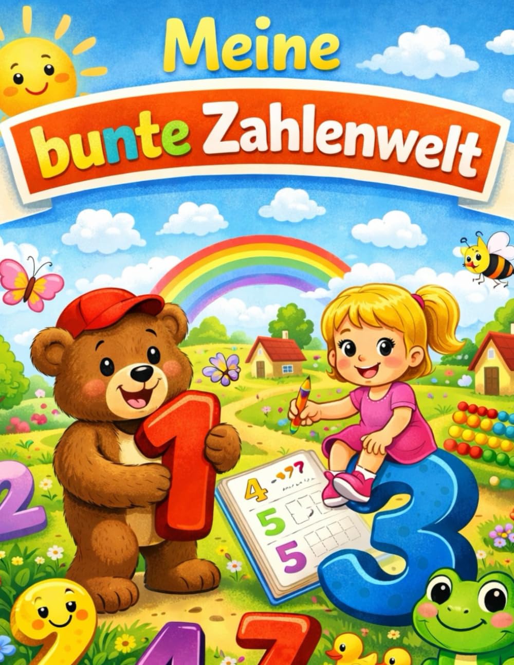Meine bunte Zahlenwelt: Zahlen von 1-10 spielerisch lernen