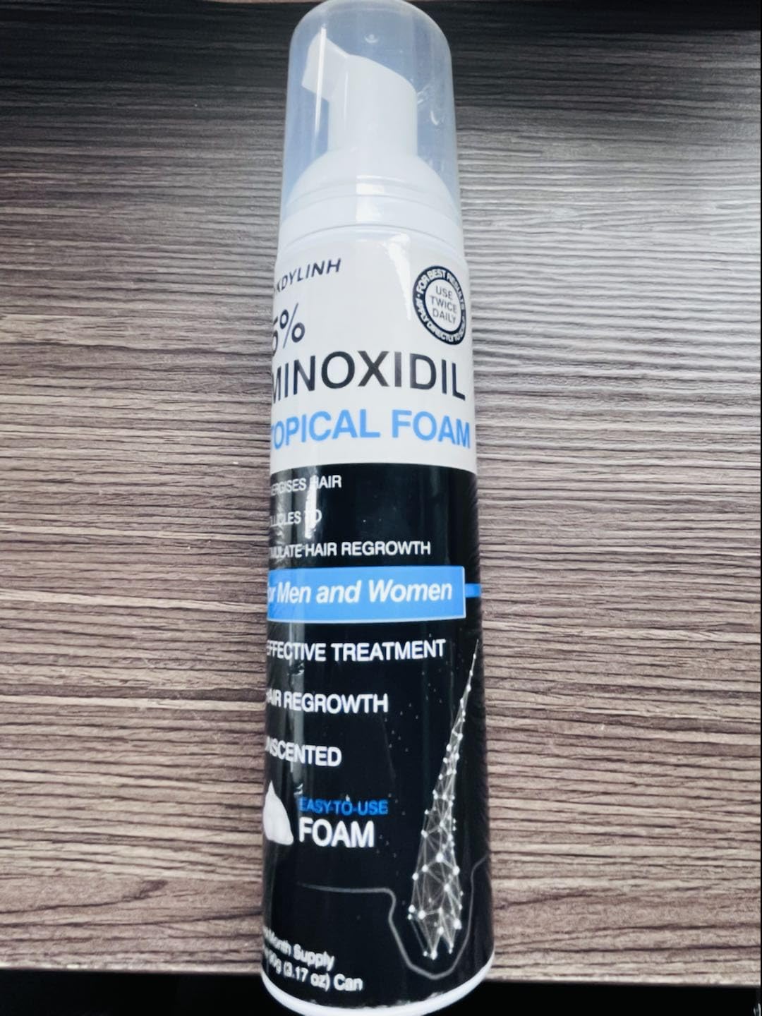 5 Minoxidil Foam Hair Regrowth Treatment for Men Women Prevents Hair Thinning Strengthens Roots Minoxidil Foam for Fuller