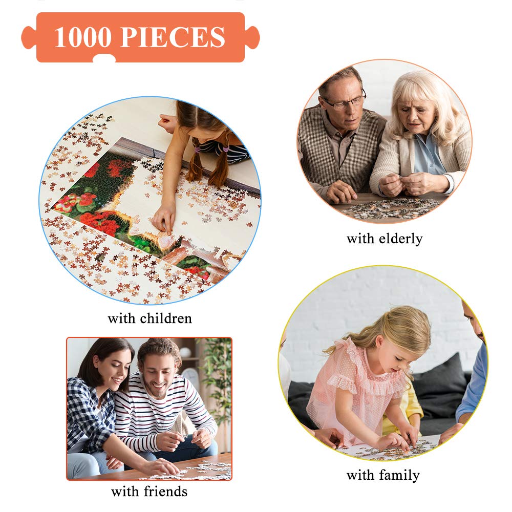 Jigsaw Puzzles for Adults 1000, Puzzles for Adults Challenging Puzzles - Image 4