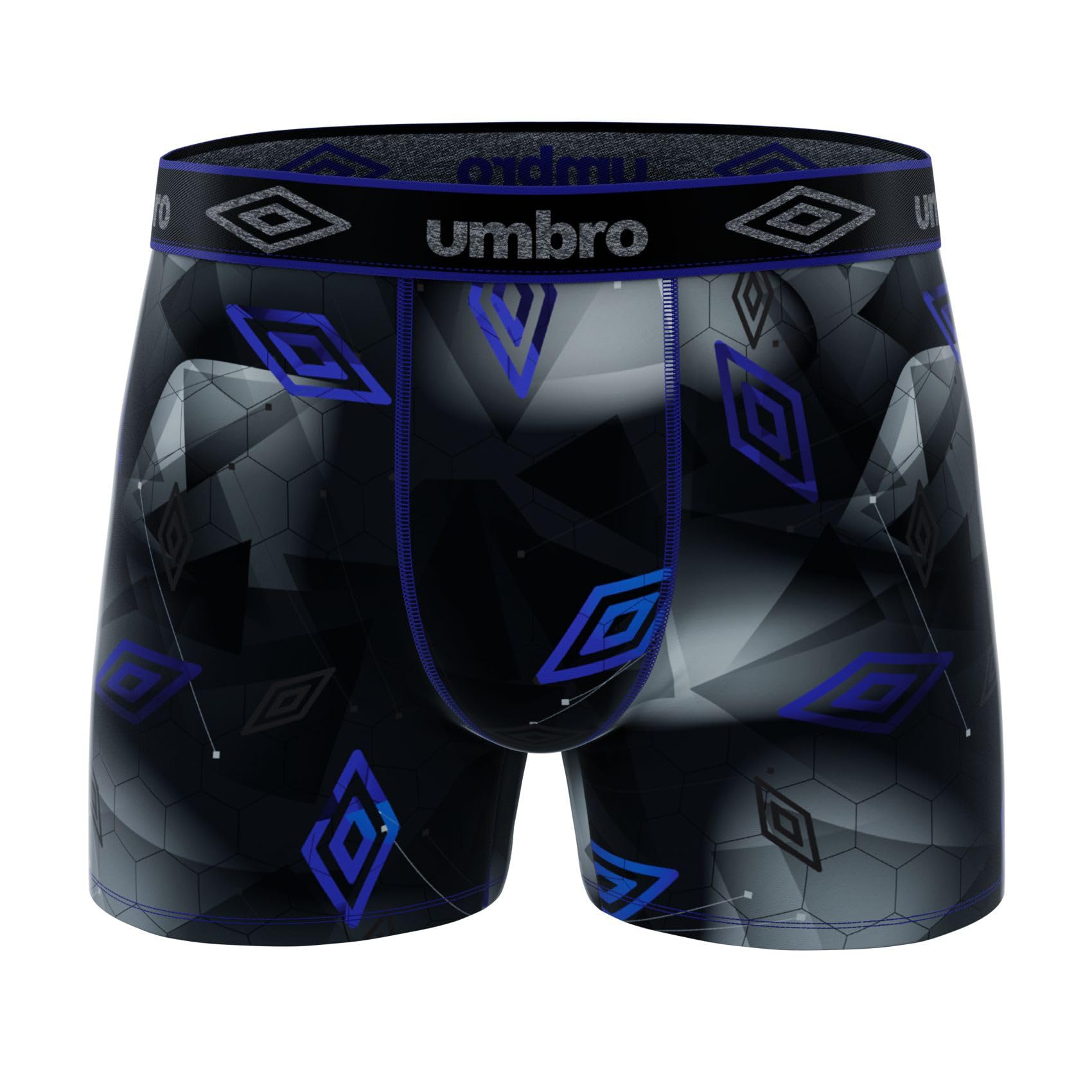Umbro Boxer Homme Sport, Caleçon Homme Respirant et Stretch (Lot de 6)