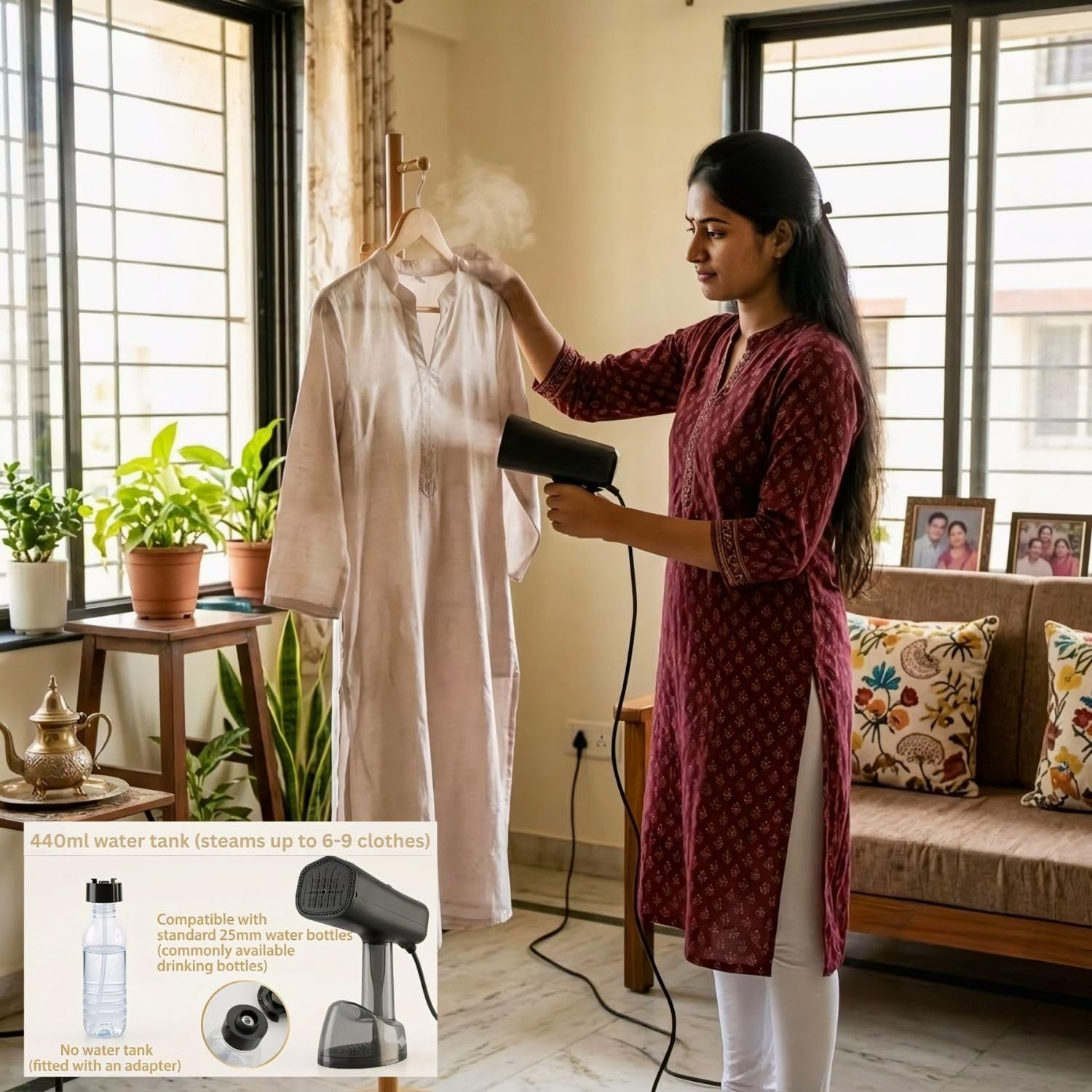 Kikvi Turbo 2-in-1 Steam Iron - Powerful & Versatile -8 Kikvi Turbo 2-in-1 Steam Iron - Powerful & Versatile -8