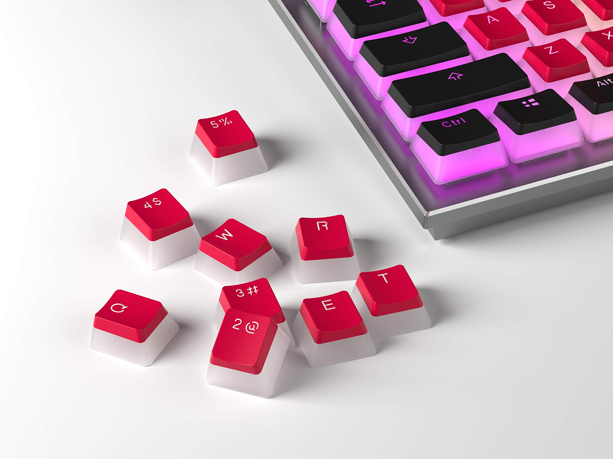Buy HK Gaming Pudding Keycaps Set Doubleshot PBT Keycap Set Full