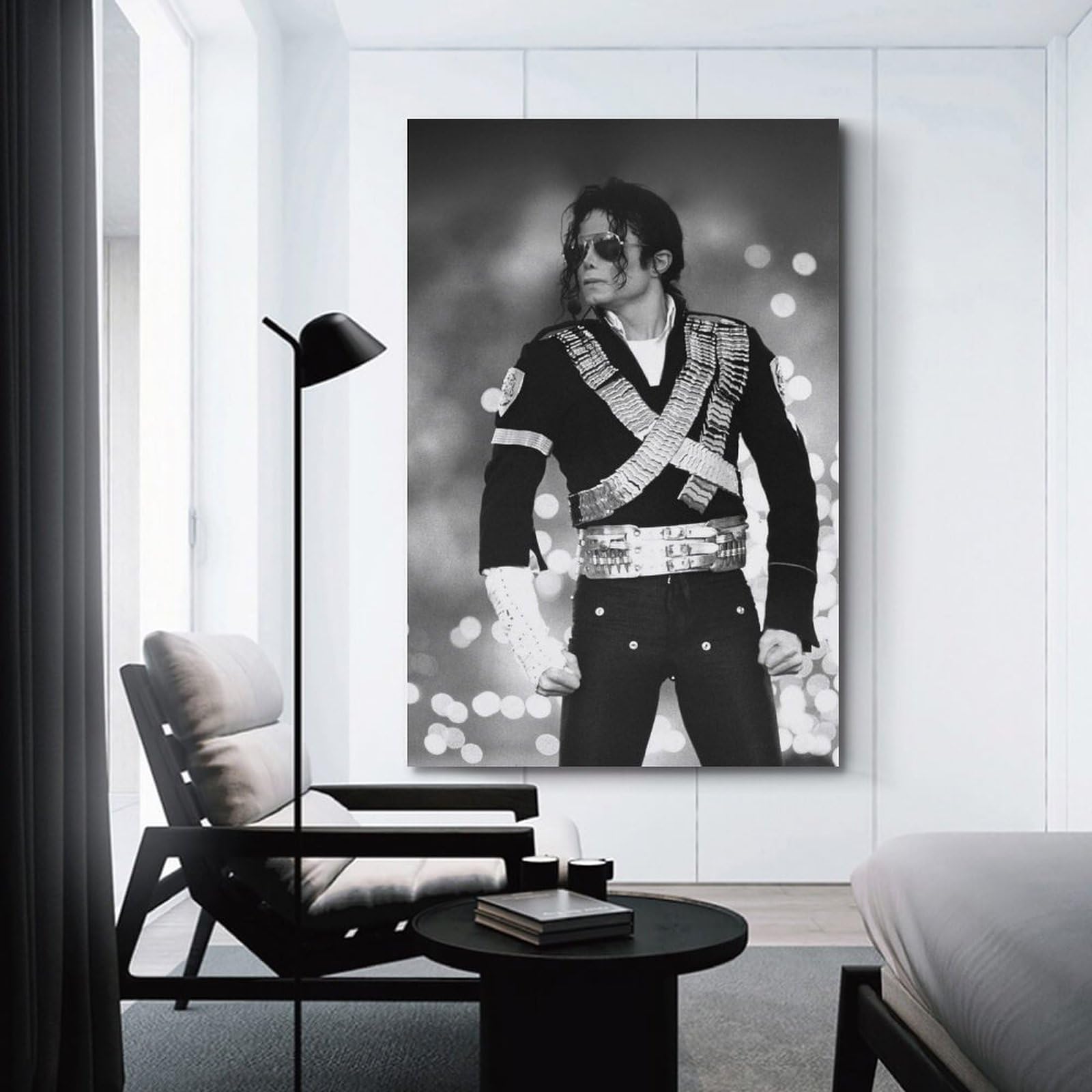 Póster De Michael Jackson En Lienzo - 50x75cm (20x30 Pulgadas), Impresión De Alta Calidad, Decoración Para Dormitorio O Sala
