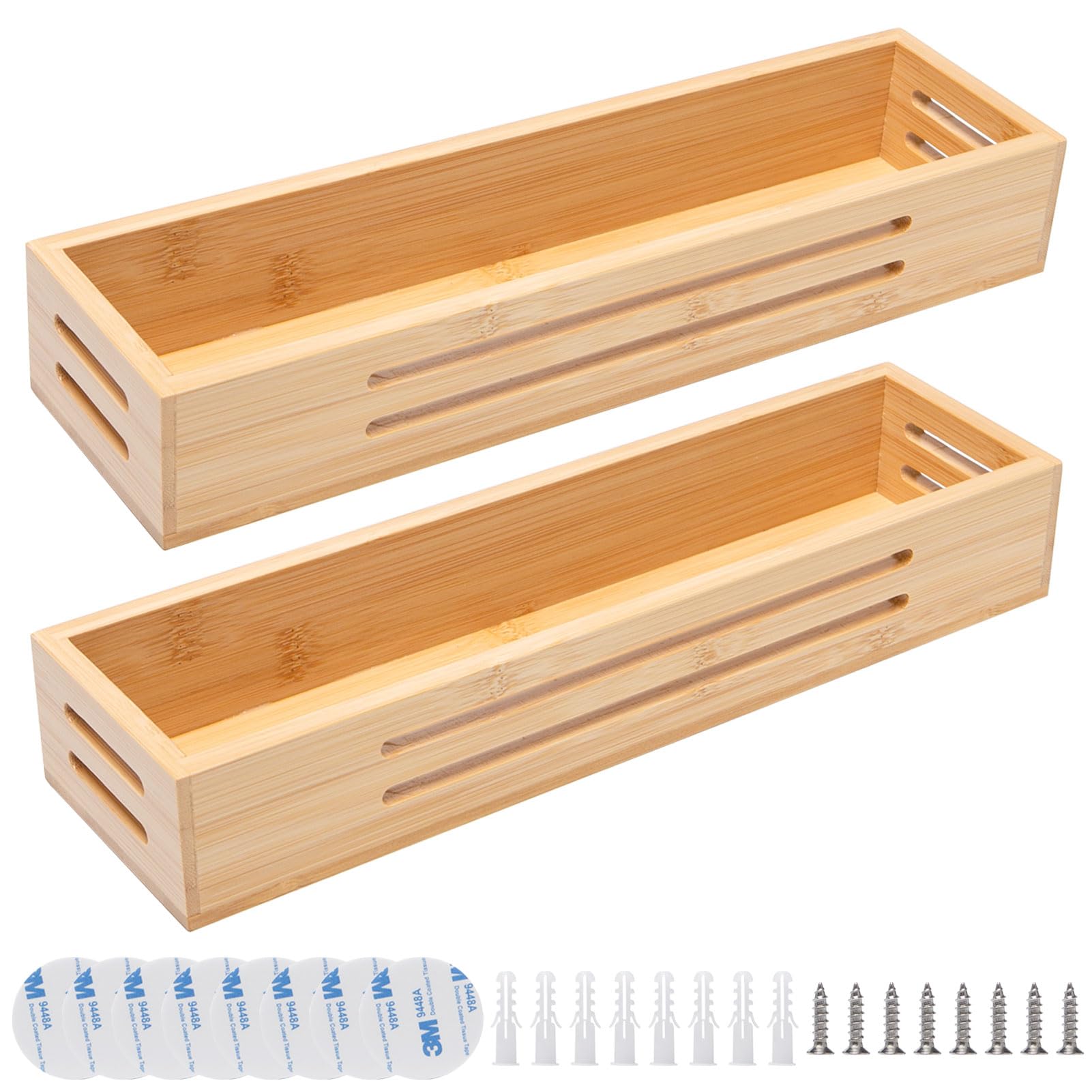 Kruidenrek met 2 verdiepingen voor in de keuken, 29 cm, kruidenrek, 3 m