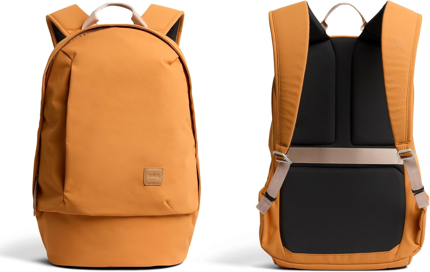 Bellroy Classic Backpack - 3rd Edition (commuter backpack with 16 inch laptop sleeve, tactile fabric, luggage pass-through) - Butterscotch - Image 2