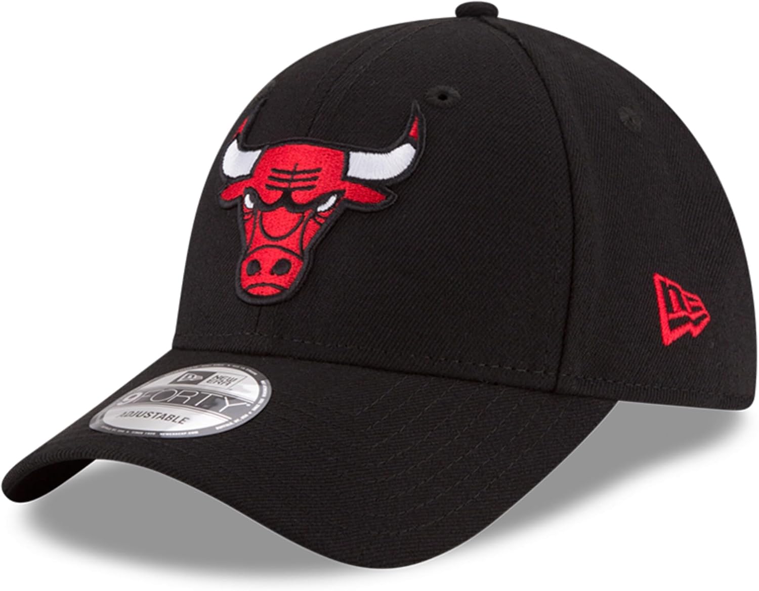 New Era Unisex-Adult NBA The League 9FORTY Basketball Black Alternate Team Color Adjustable Hat Cap One Size Fits All