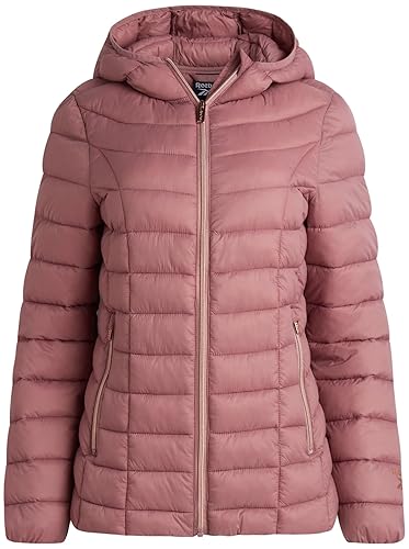 Reebok Womens Puffer Jacket - Lightweight Quilted Snow Glacier Shield