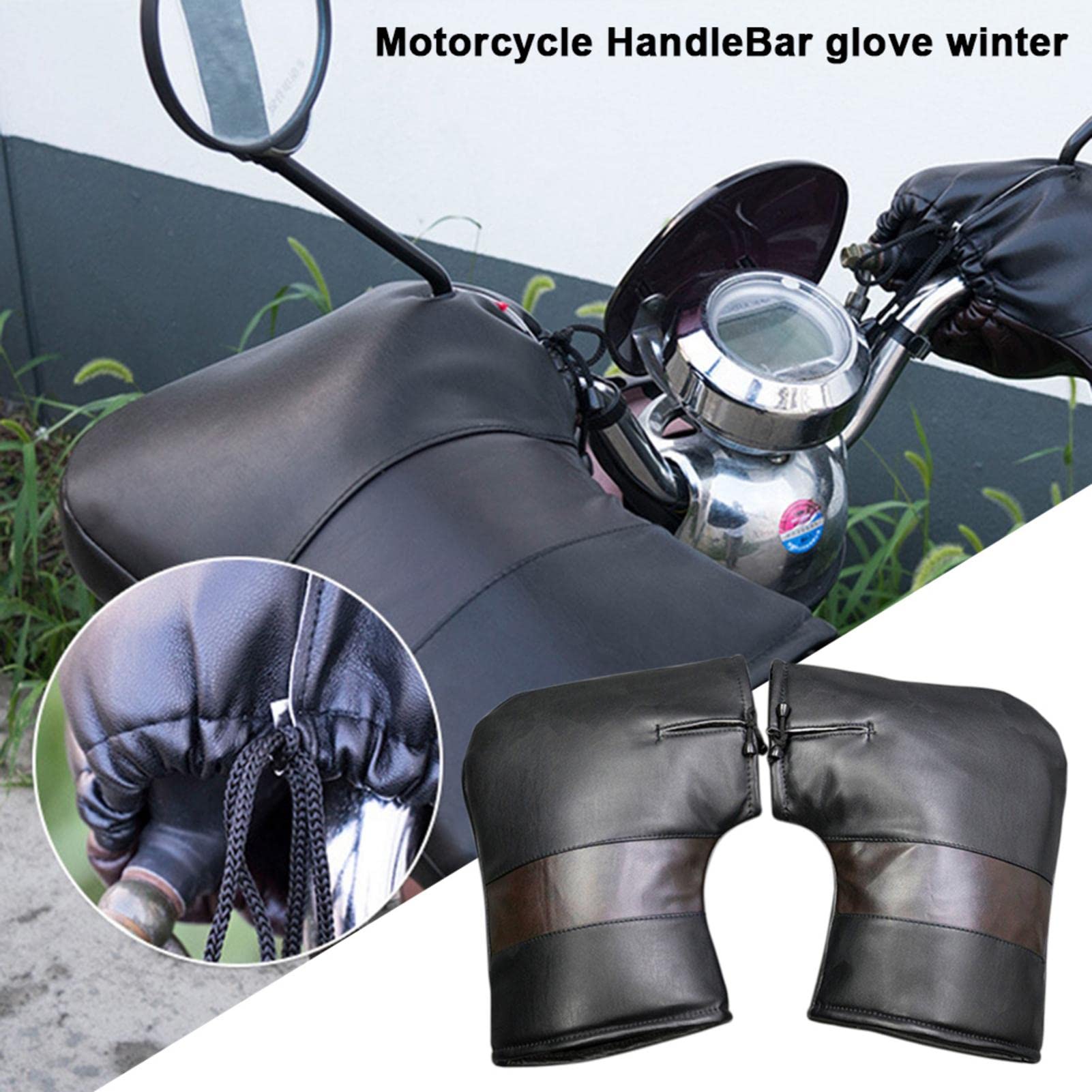 geftterte handschuhe herren Geftterte Herrenhandschuhe mit Zipper  SHOEPASSION.com