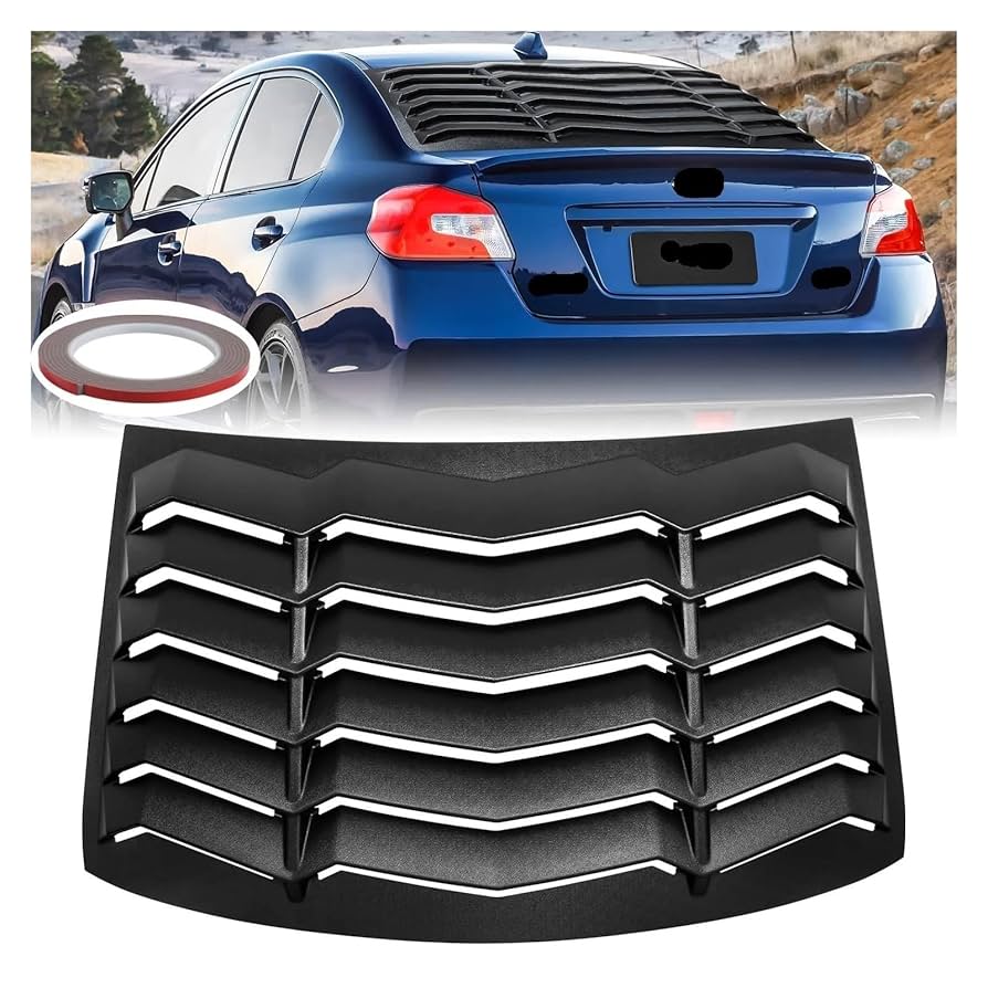 インプレッサ WRX リアウインドウ ルーバー カバー STI GVB 管理