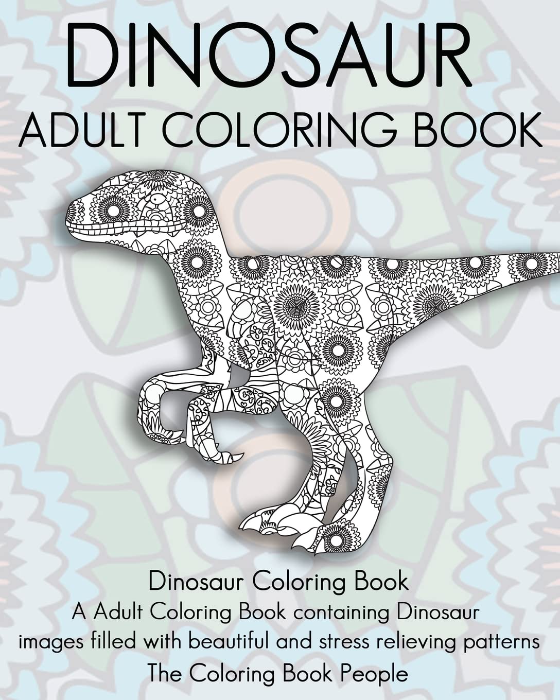 Amazon.com: Dinosaur Adult Coloring Book: Dinosaur Coloring Book, a ...