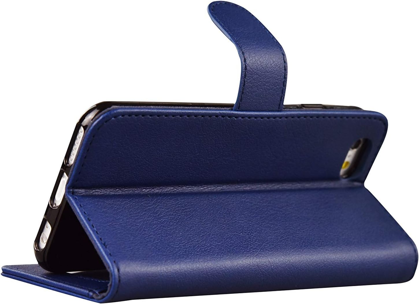 Abacus24-7 iPhone 6 and 6S Case, Wallet with a Flip Cover and Stand, Blue