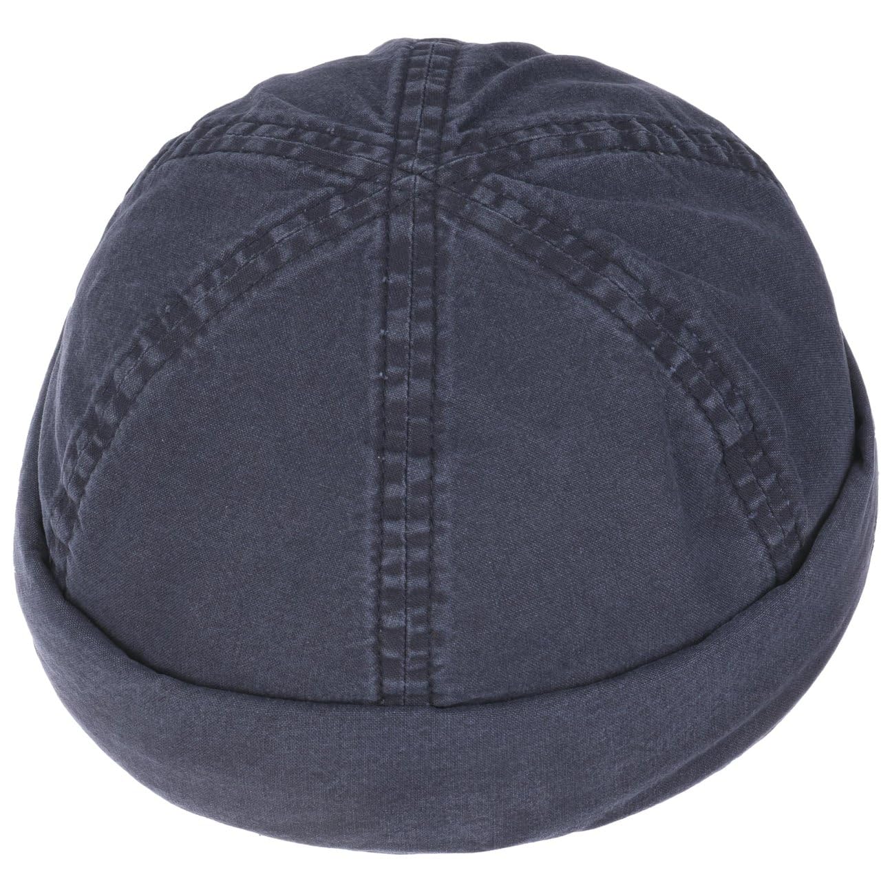 Stetson Delave Berretto Docker unicolore Protezione UV 40+ Uomo Primavera Estate