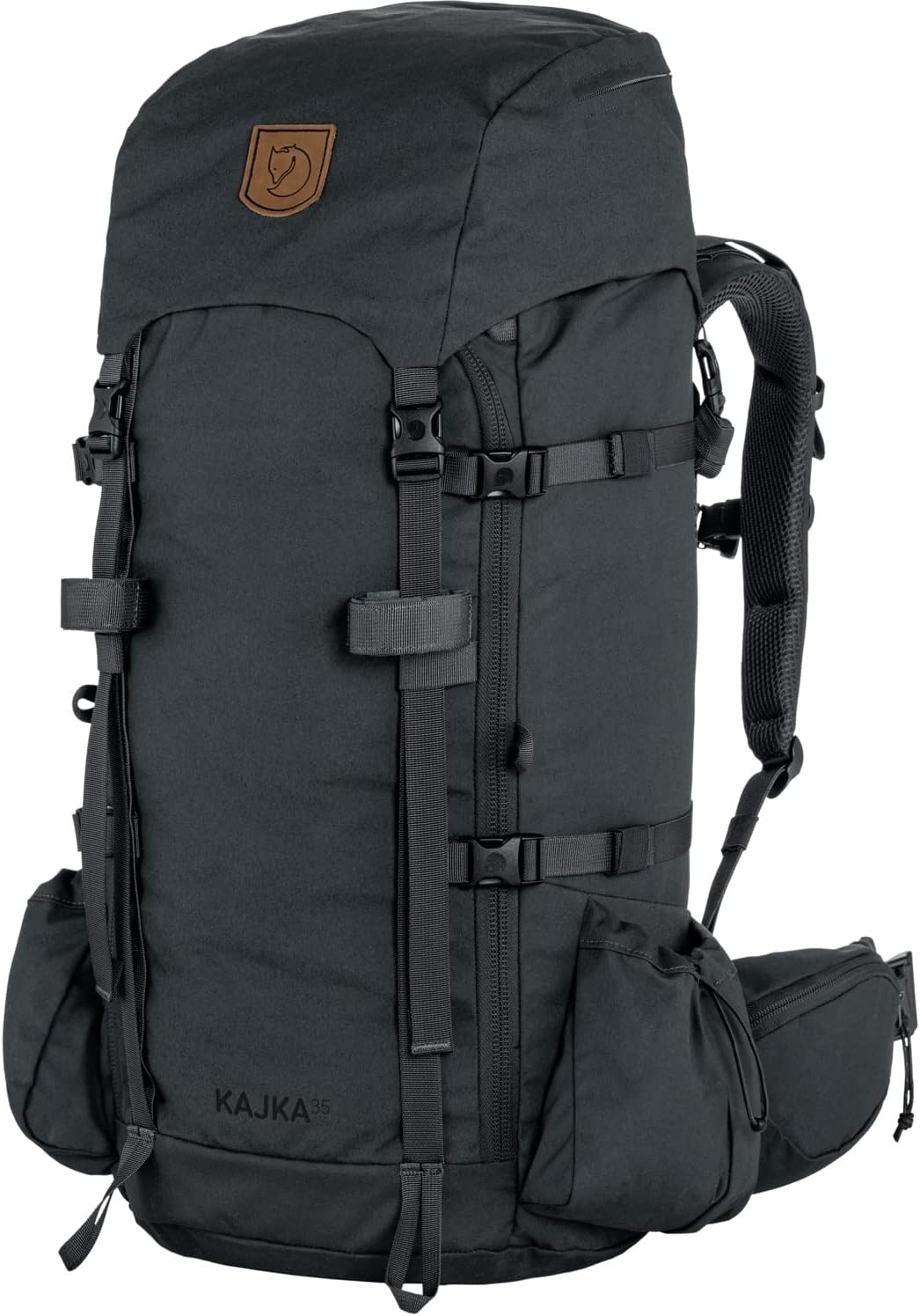 Fjallraven Unisex Kajka 35 M/L Sports backpack, Coal Black, One Size, Sport