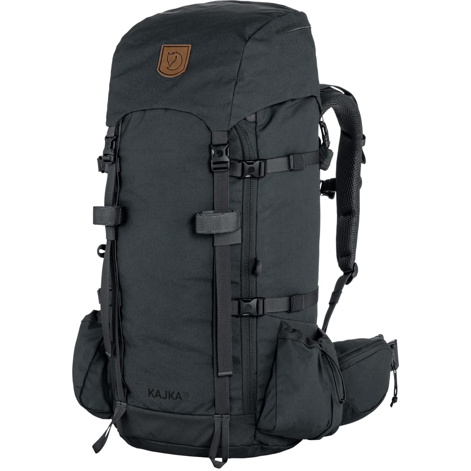 Fjallraven Unisex Kajka 35 M/L Sports backpack, Coal Black, One Size, Sport