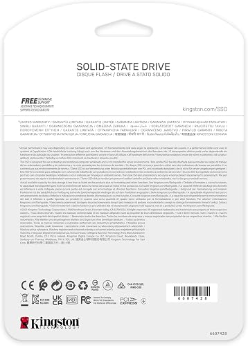 Kingston KC3000 PCIe 4.0 NVMe M.2 2280 SSD 512Go Lecture/écriture séquentielle 7 000/3 900Mo/s-Stockage haute performant pour PC de bureau et PC portables-SKC3000S/512G - 4