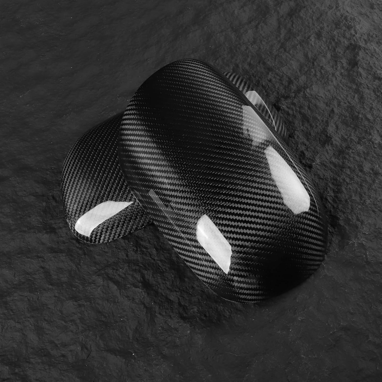 Car Exterior Rearview Mirror 2pcs Decals Carbon Fiber Accessories Compatible with Lexus IS200 GXE10 (1999-2005)/IS300 JCE10 (2000-2005)/Altezza XE10 (1998-2004)