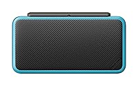 Vista 5 de New Nintendo 2DS XL - Black Turquoise With Mario Kart 7 Pre-installed - Nintendo 2DS
